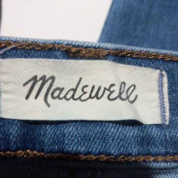 Madewell Roadtripper Skinny Jeans-Size 30 Tall-Enfield Wash-Magic Pocket-Stretch - Picture 8 of 11